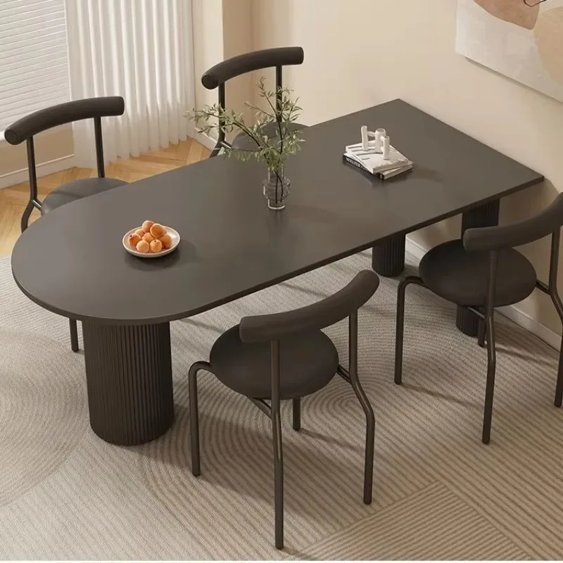 High Square Dining Tables Eating Cheap Luxury Modern Dining Tables Wooden Space Saving Tavolo Da Pranzo Furniture For Apartments