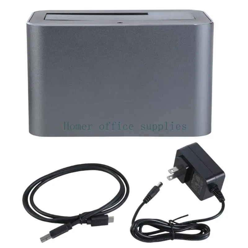 

K43B Dop Drip Dock Station Эффективная USB3.0 Тип C и совместимые с собой 2,5/3,5 -дюймовые сплошные диски Светодиодный