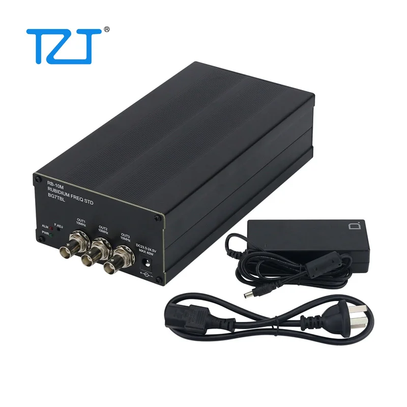 

TZT RB-10M 10MHz Rubidium Frequency Standard High Precision Atomic Clock 24V Power Supply 3-Channel Sine Wave