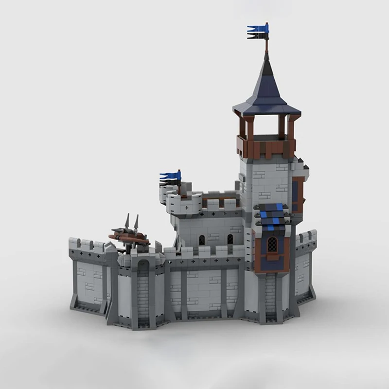 1772 個 MOC 建設要塞 - 城の第 2 部モジュラーモデル構築スタッキングレンガクリエイティブ DIY