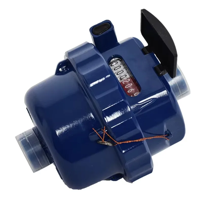 Household Kent Water Meter Brass Plastic Body Rotary Piston Water Meter with Pulse Output