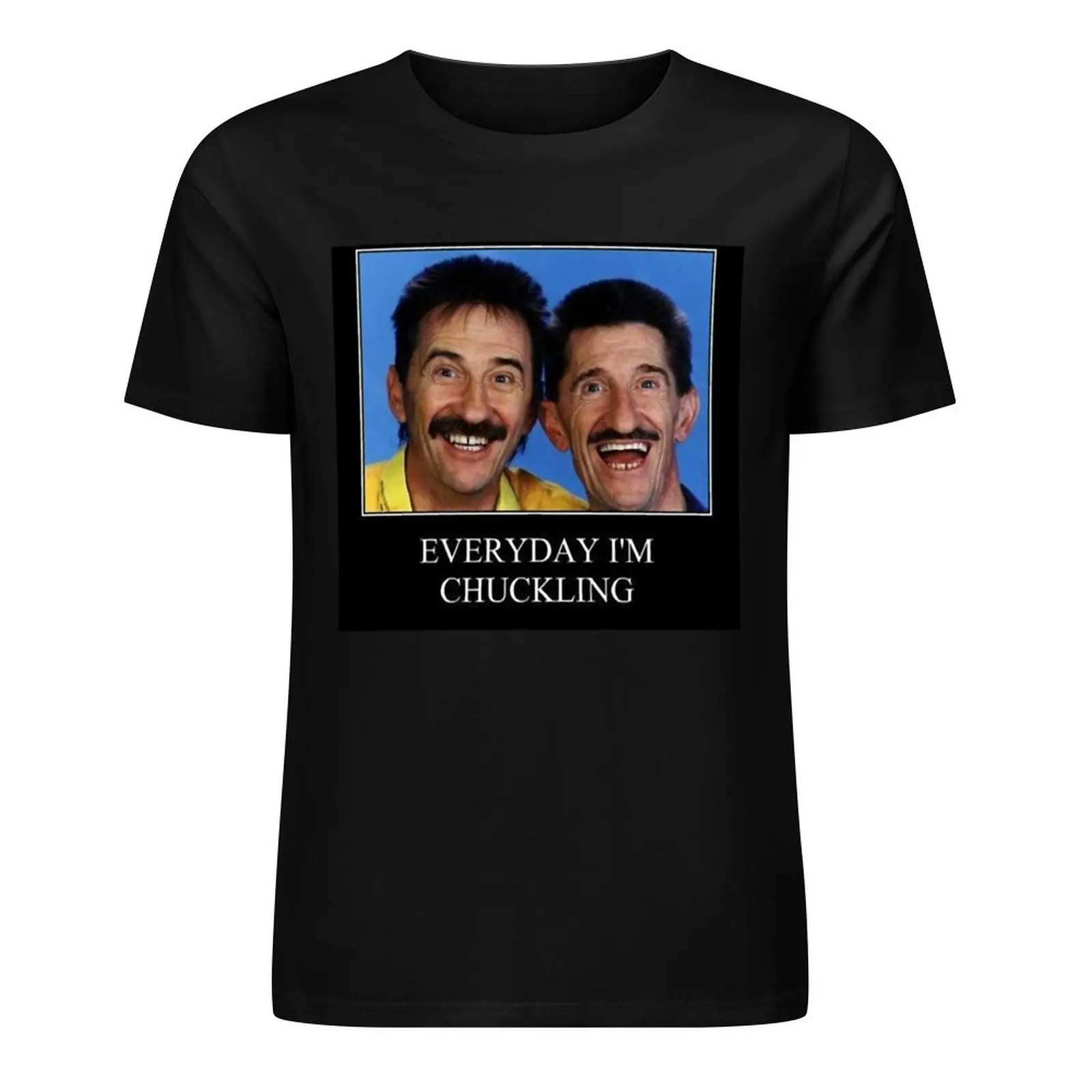 

Chuckle Brothers Classic T-Shirt cotton graphic tees Short sleeve tee T-shirts for men cotton