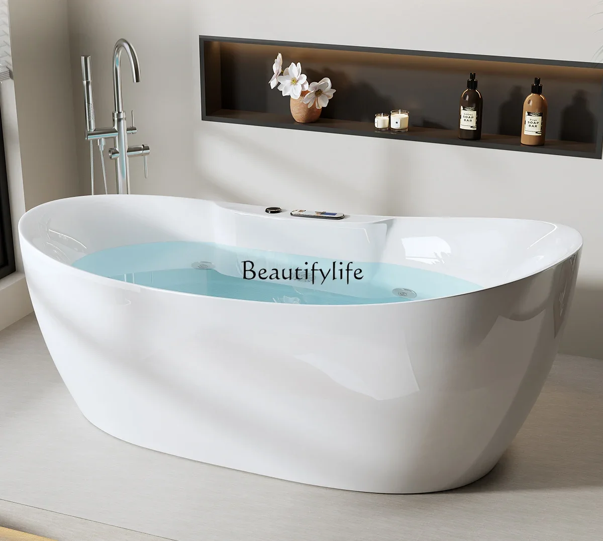 

ld14 New genuine jacuzzi household free-standing acrylic constant temperature