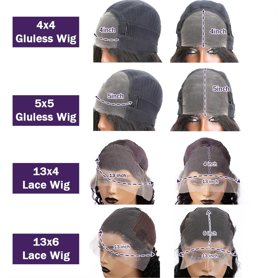 Peluca de encaje de cabello humano sin pegamento 5x5 de alta densidad 4x4 peluca humana de encaje transparente ondulado brasileño peluca sin pegamento prearrancada venta