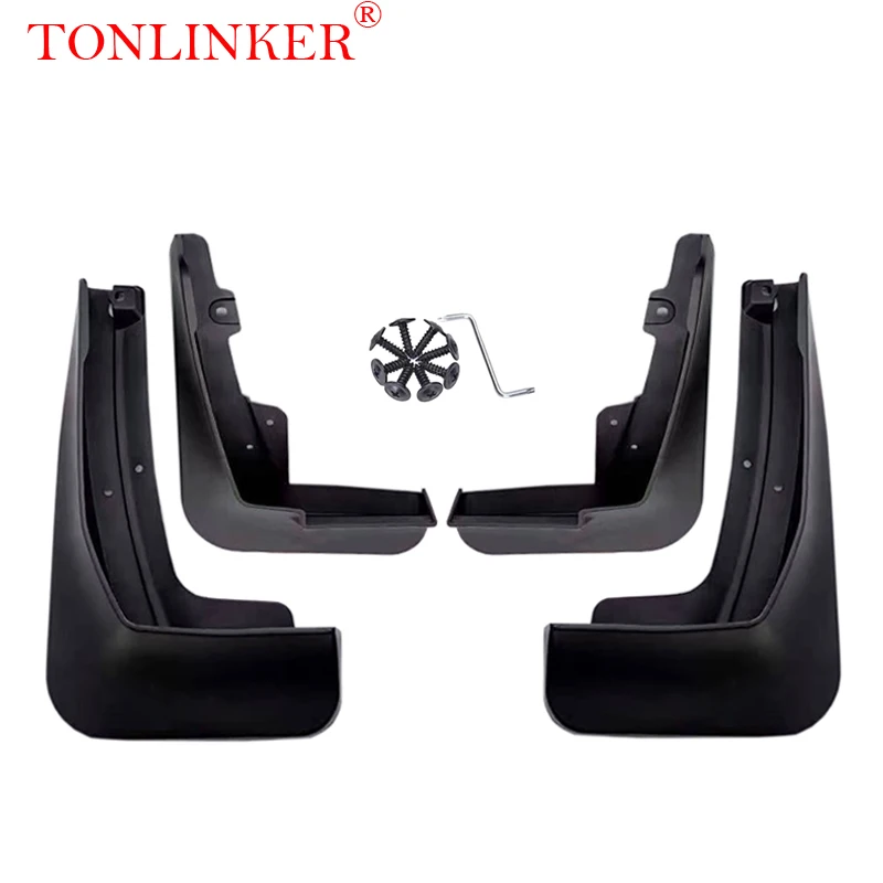 TONLINKER Car Mudguard For BAIC X7 1.5T DCT Suv 2023-Present Mudguards Splash Guards Front Rear Fender Mudflaps Accessories