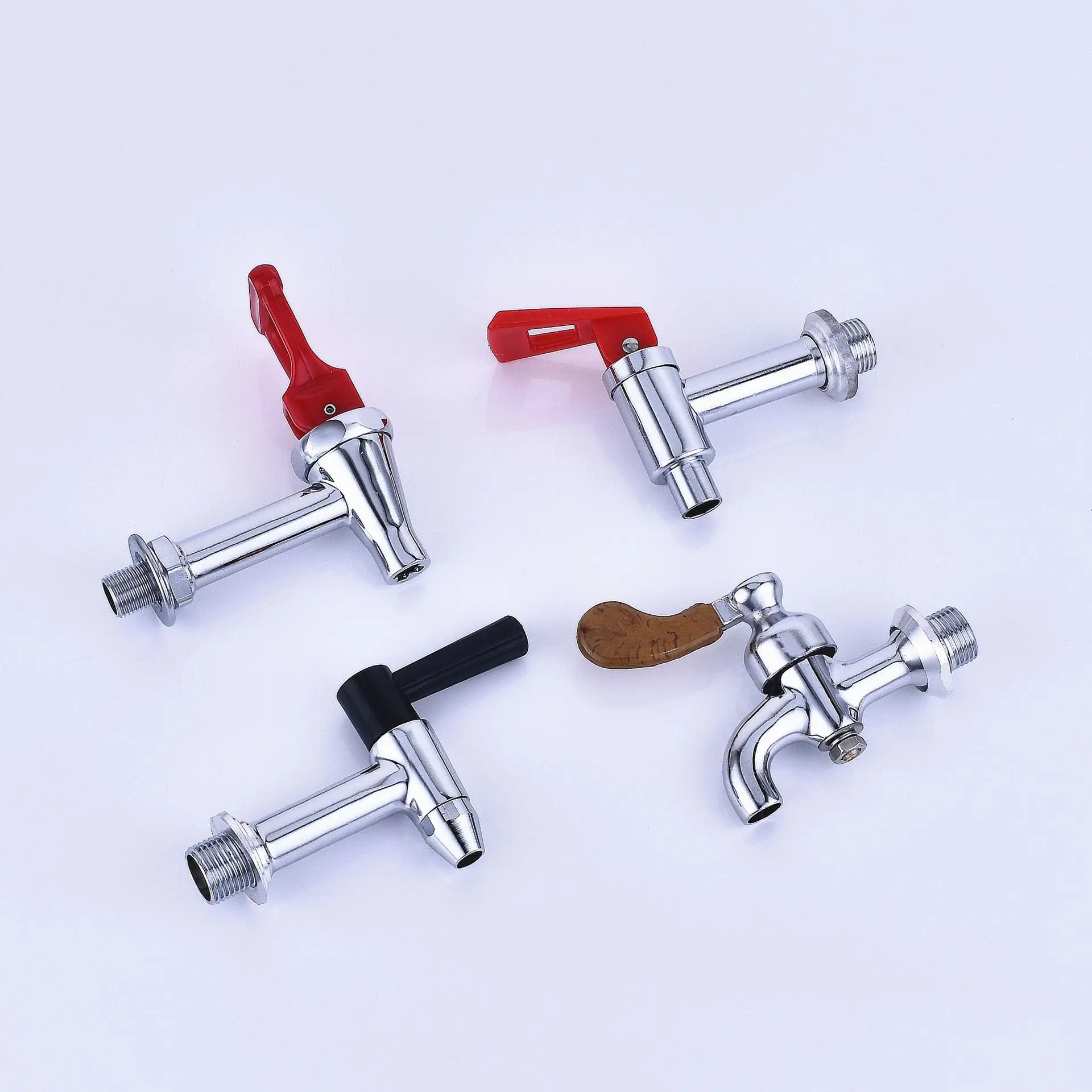 1PC Wine Bottle Faucet 3/8' 1/2' Water Dispenser Switch Brass Switch Tap Bibcocks Replacement Parts