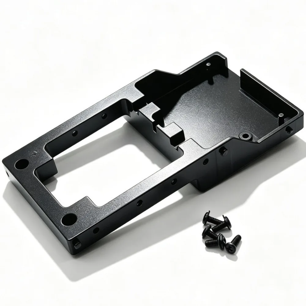 Applicable to MN 1/12 MN168 MN78 Aluminum Alloy Replacement Accessories Front Compartment PCB Fixed Chamber RC Car