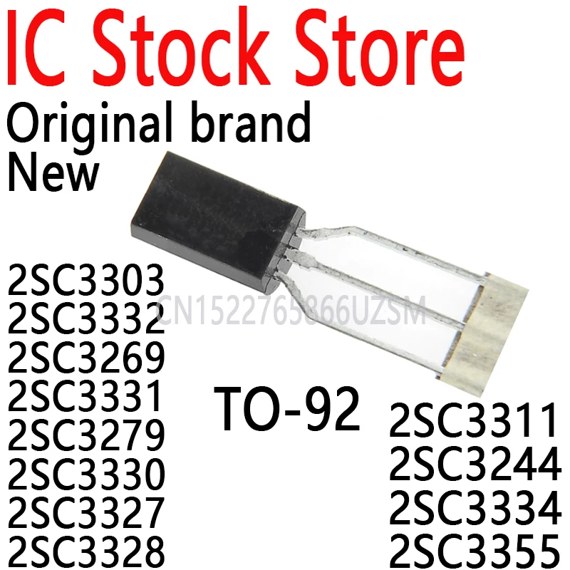 10PCS New and Original 2SC TO-92 2SC3303 2SC3332 2SC3269 2SC3331 2SC3279 2SC3330 2SC3327 2SC3328 2SC3311 2SC3244 2SC3334 2SC3355