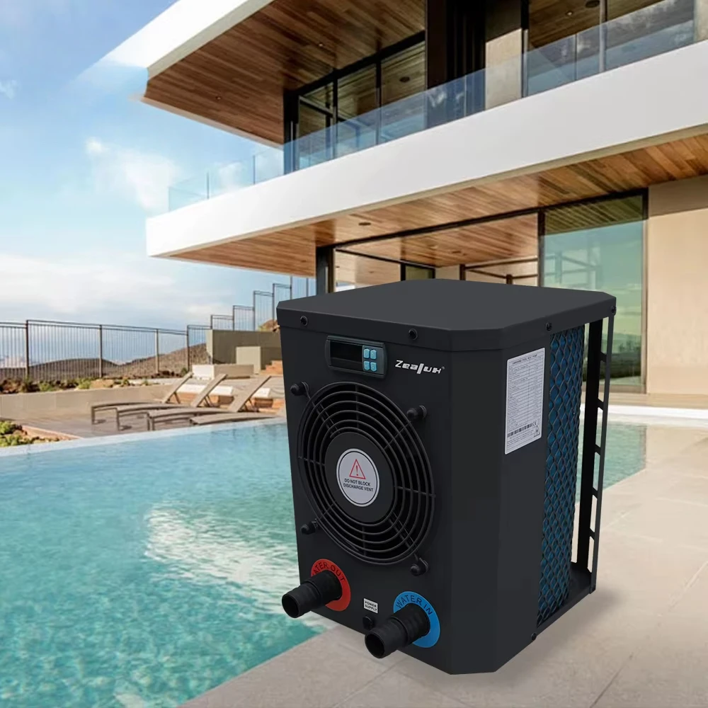 R32 R410A Energy Saving Swimming Pool Heat Pump Electric Air Source for Outdoor and Indoor R410A Refrigerant