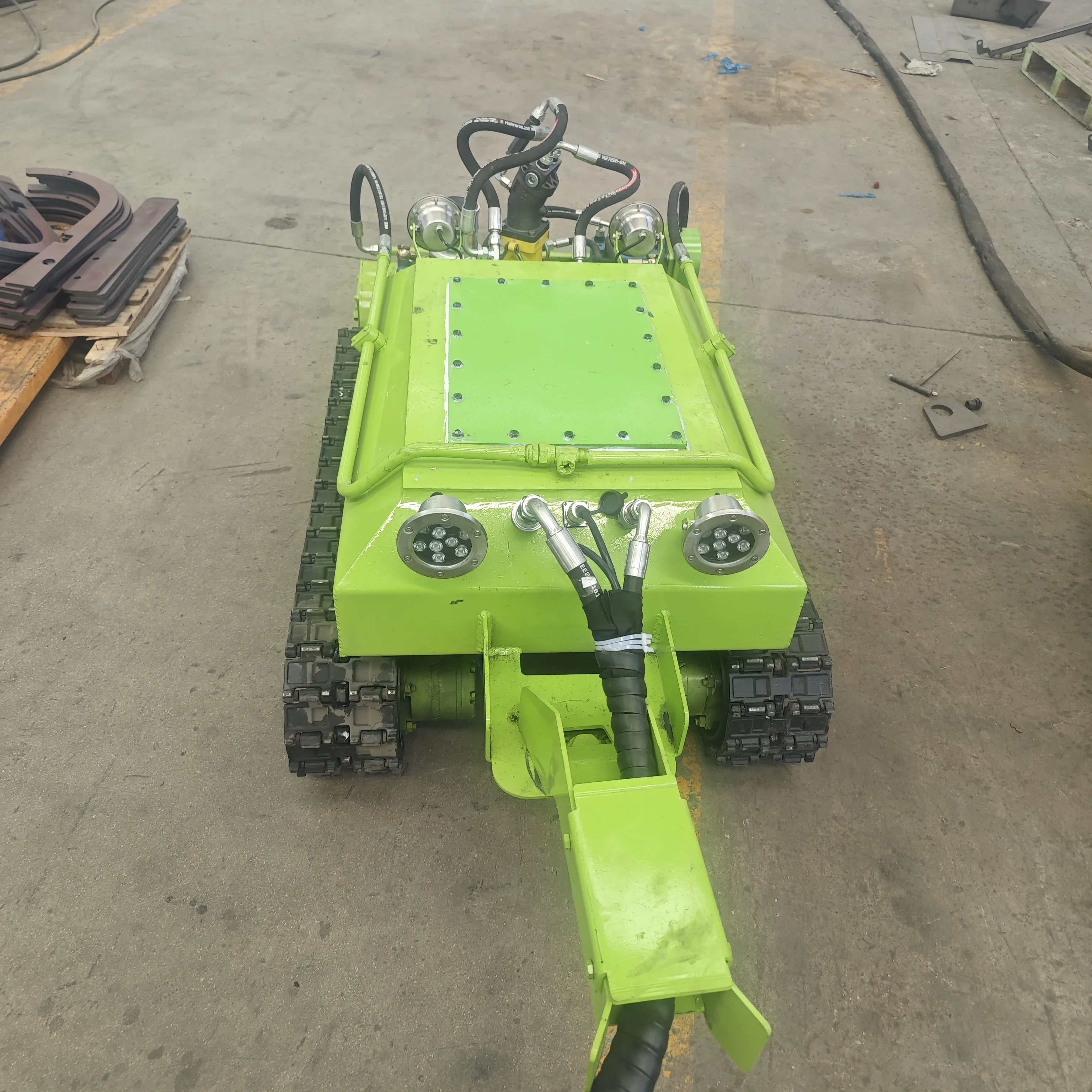 Underwater Sludge Cleaning Robot Sea Dredger Machine Sand Dredging