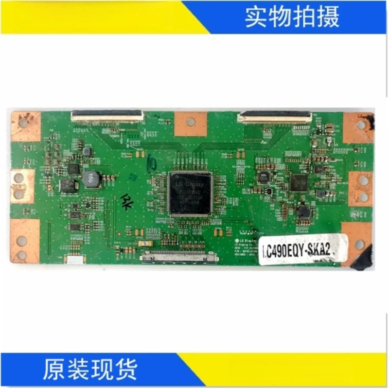 Used 2pcs 6870C-0726A V17_43/49UHD T-Con Board Replacement TV Logic Board for SONY UHD TV Panel LC490EQY-SKA2