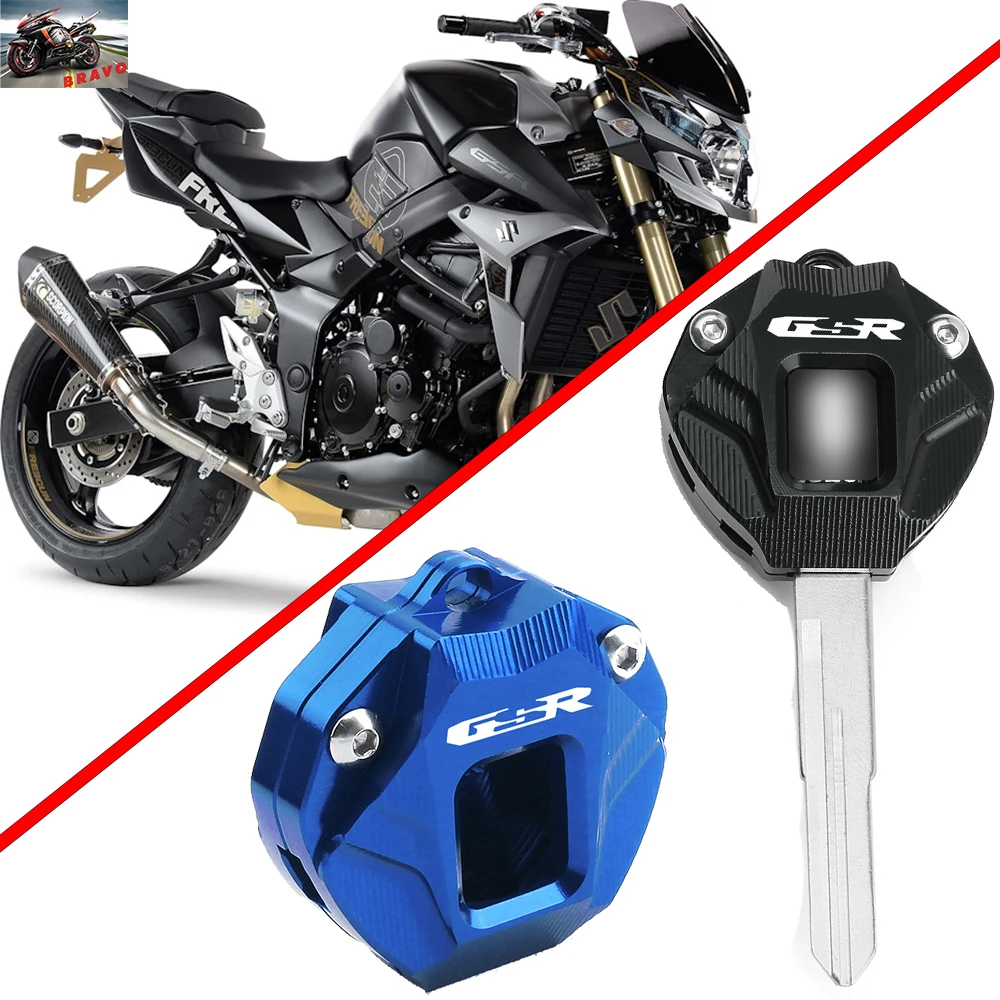 New For SUZUKI GSR 750 400 600 GSR750 GSR400 GSR600 Motorcycle Key Cover Protection Shell Keychain Key Ring Case Accessories