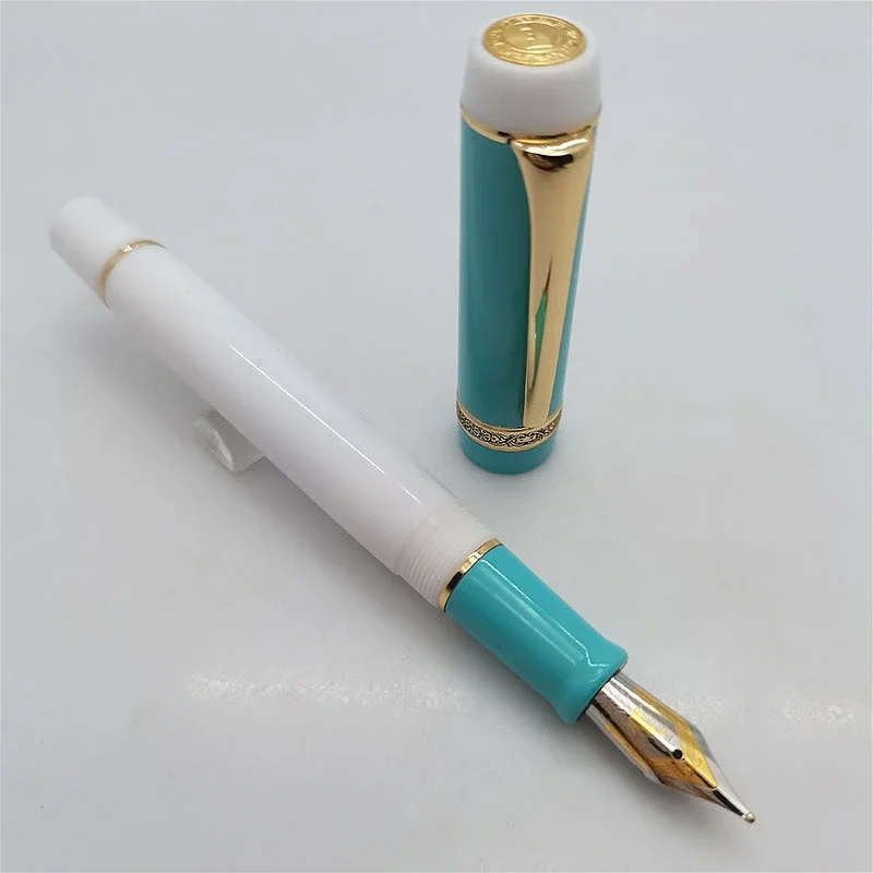 Kaigelu New Fountain Pen Century Tofu Original Iridium Gold EF/F 0.38/0.5mm Nib Ink Pen Office Supplies Luxury Business Writing