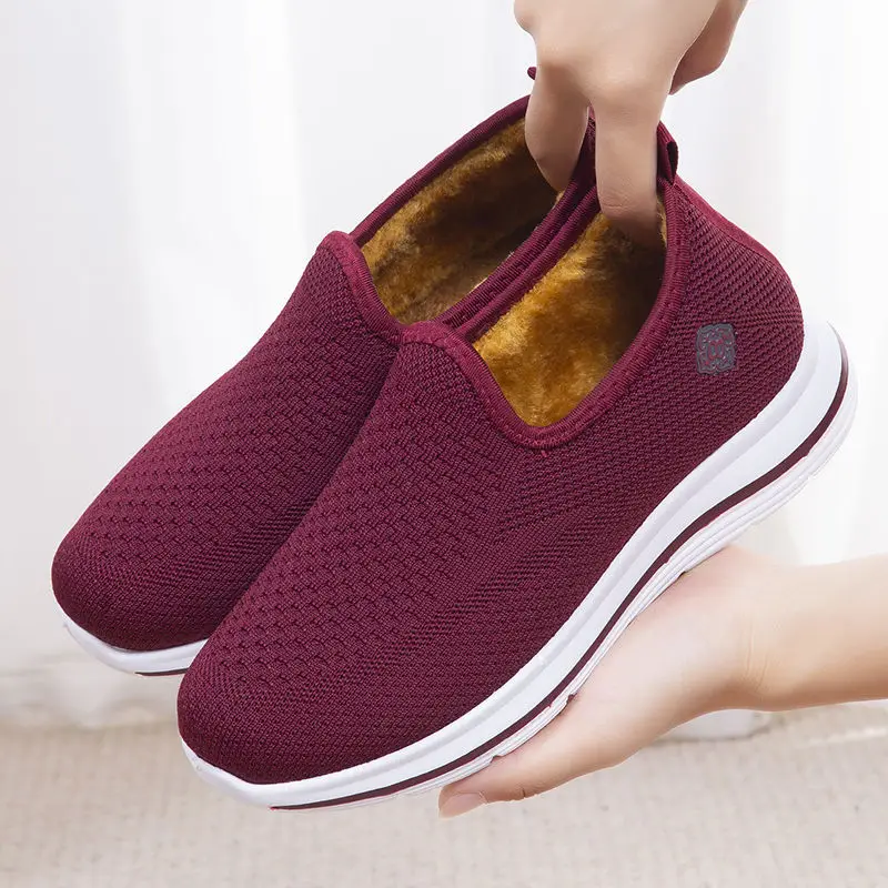 

Tenis Feminino Women's Shoes Winter Thick Sole Breathable Platform Tennis Woman Trend Round Head Female Casual Sneaker 2024