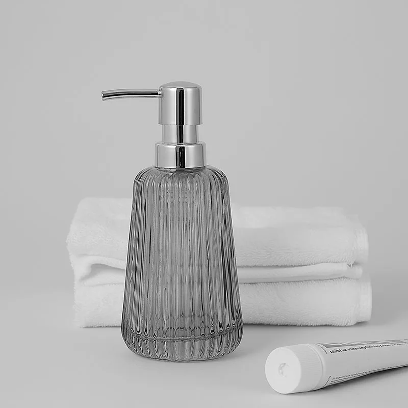 

Transparent Resin Bathroom Liquid Soap Dispenser Hand Sanitizer Shampoo Face Cream Body Wash Bottle Separately Apartment Hotel