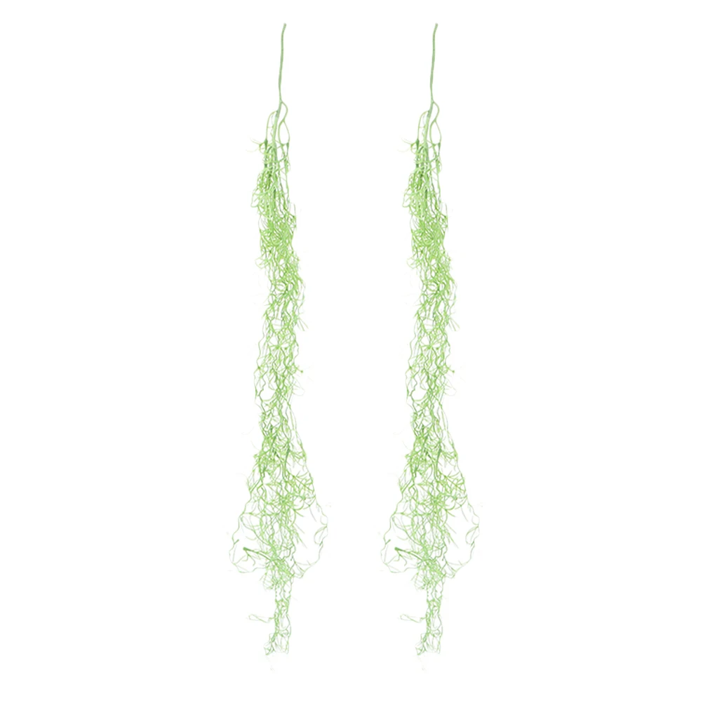 

2pcs Artificial Decorative Moss Air Grass Wall Hanging Artificial Moss For Decoration Indoor Living Room Background