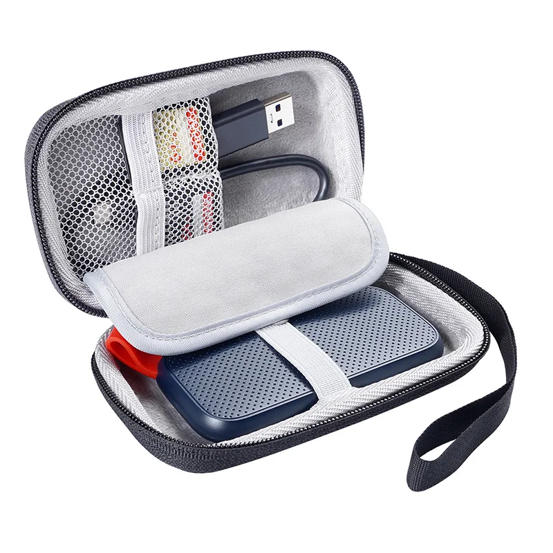 Newest Hard EVA Outdoor Travel Box Carrying Case Bag Cover for SanDisk SSD E30 480GB 1TB 2TB Portable External Solid State Drive