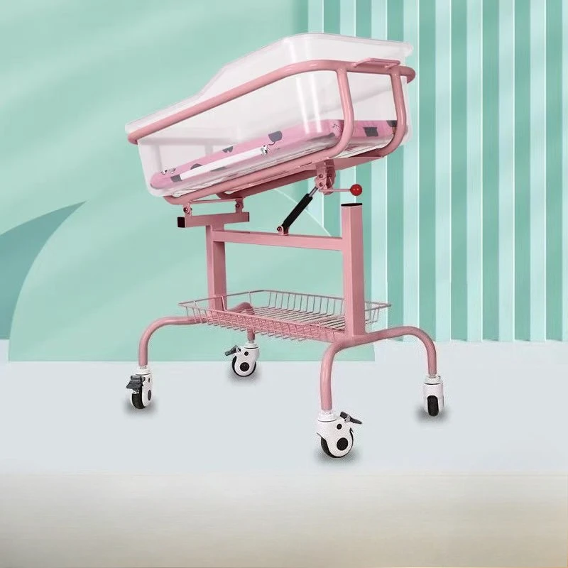 عربة أطفال طبية قابلة للتعديل، مركز أمومة لحديثي الولادة، طاولة تغيير حفاضات الأطفال المتنقلة، استخدام المستشفى، نمط التصميم #1