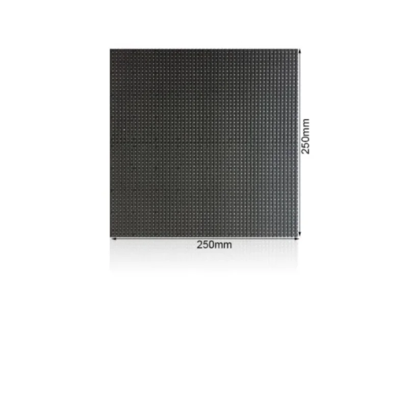 وحدة عرض LED داخلية P3.91 SMD 250x250mm 16-Scan وحدة عرض LED ملونة كاملة للإعلانات