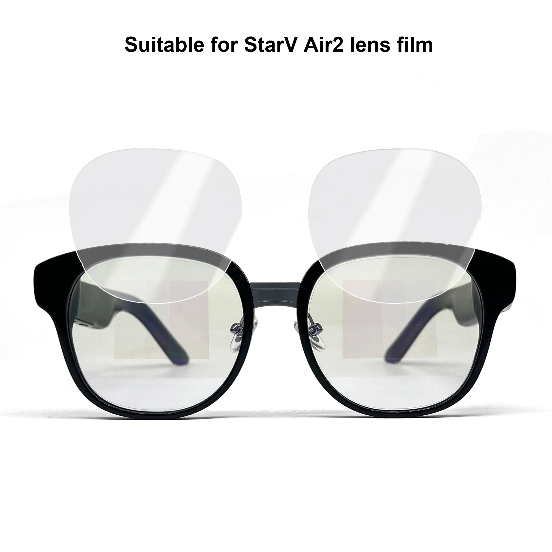 ใช้ได้กับชุดฟิล์ม StarV MYVU/Air2 pro ของฟิล์มป้องกันเลนส์ AR ความละเอียดสูงป้องกันรอยขีดข่วนฟิล์มเลนส์ PET ด้านหน้า
