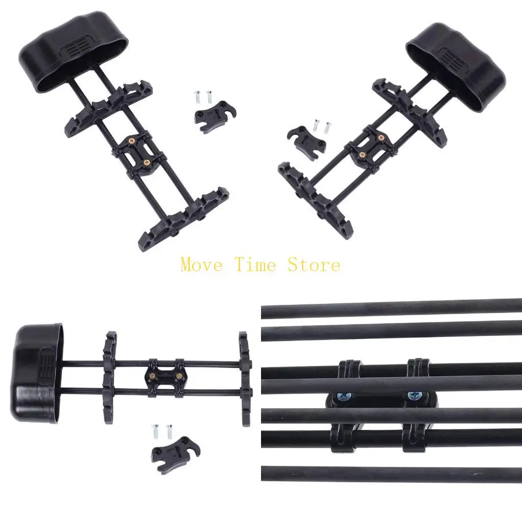 5 for Arrow Bow Quiver crossbow Quiver Archery for Arrow Holder Hunting Compound Bow Broadheads Black Color
