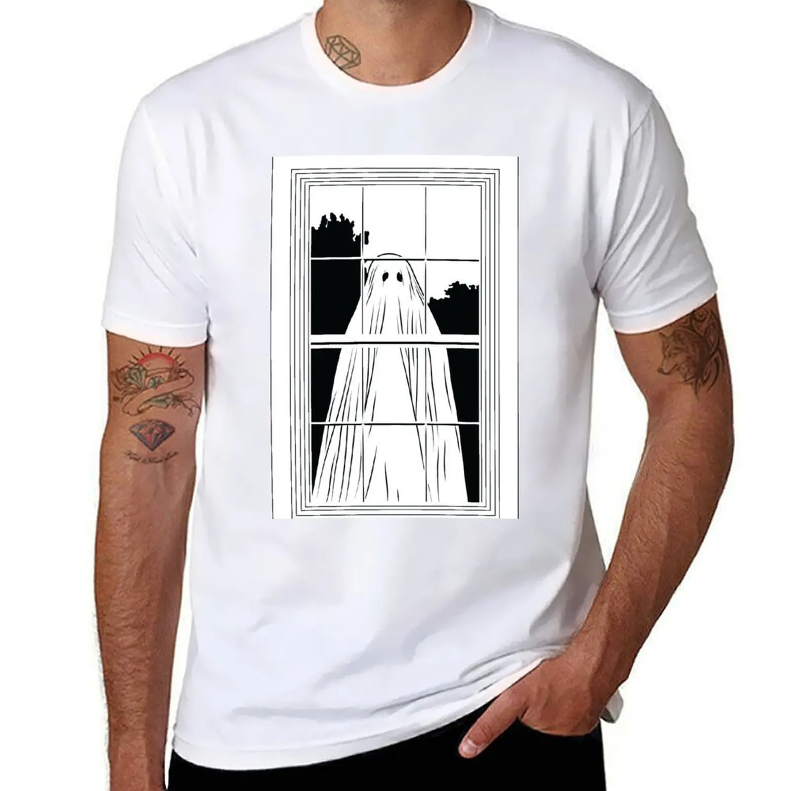 

A Ghost Story T-Shirt t shirts for man cotton soft t shirt custom print T-Shirt