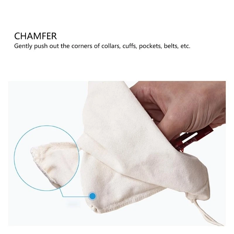 W89C 6Inch Sliding Sewing Gauge Sewing Measuring Tool Aluminum Alloy Quilting Ruler