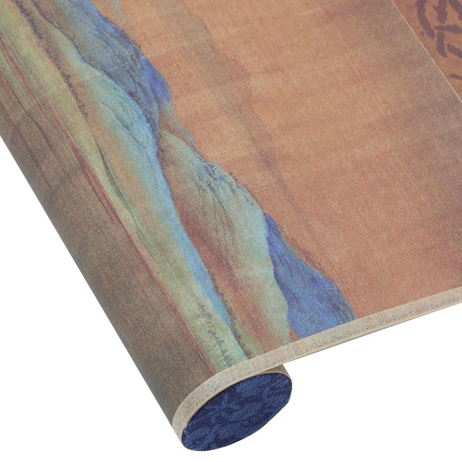 Пустая прокрутка бумаги для каллиграфии, китайская живопись, деревянная рамка, кисть для письма, художественная подвесная прокрутка, украшение на стену 2025