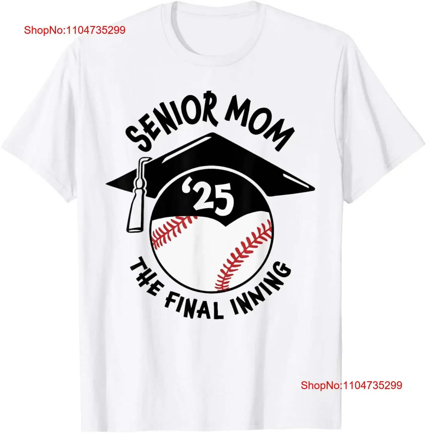 Camiseta para mujer Senior Mom The Final Inning Baseball Class Of 2025, ropa de diseñador lavada vintage, ropa de calle gráfica para hombre