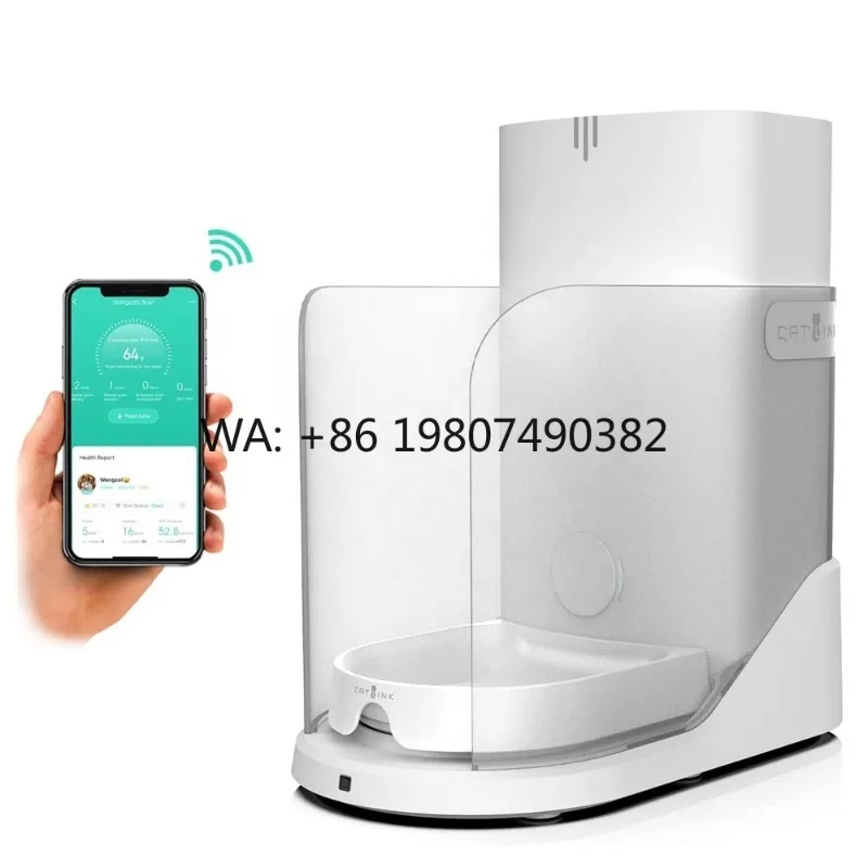 Wholesale Smart Refrigerated Pet Wet Food Feeder Automatic Timing Portion Control Fresh Meal Dispenser for Dogs and Cats