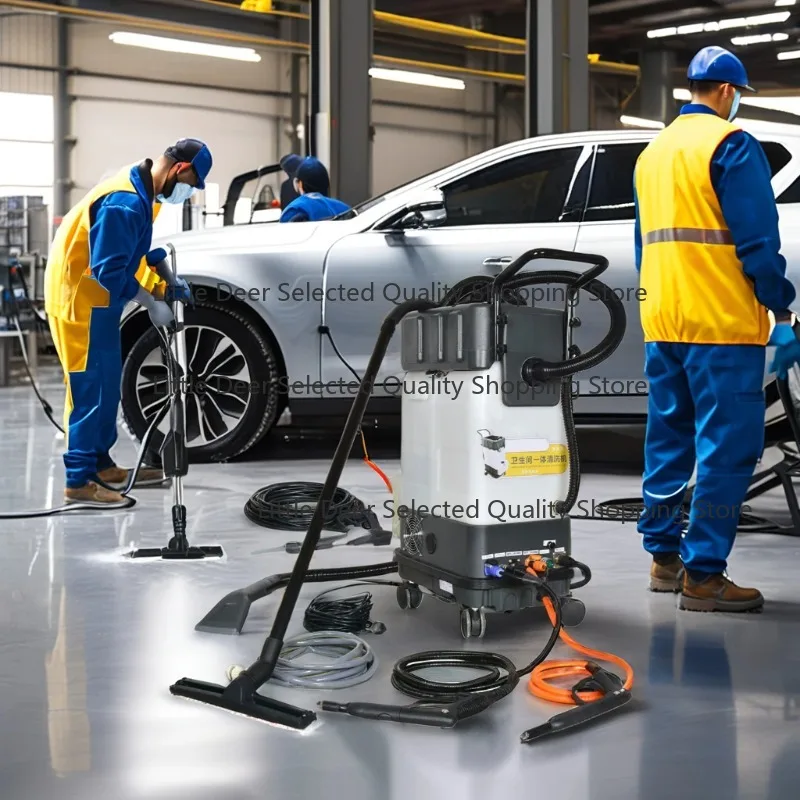 

Мощная пароочистительная машина E-24SG с функцией паровой мойки для уборки полов, ванных комнат, отелей и ресторанов