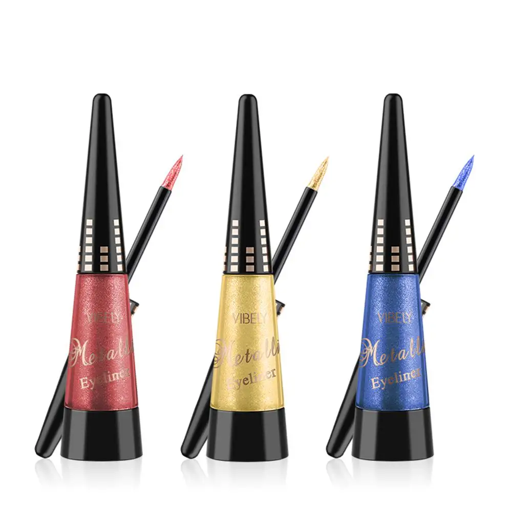 Colors Liquid Eyeliner Pencil Pearlescent Waterproof Quick Eye Liner Pen Women Makeup Shiny Eyes Cosmetics makeup