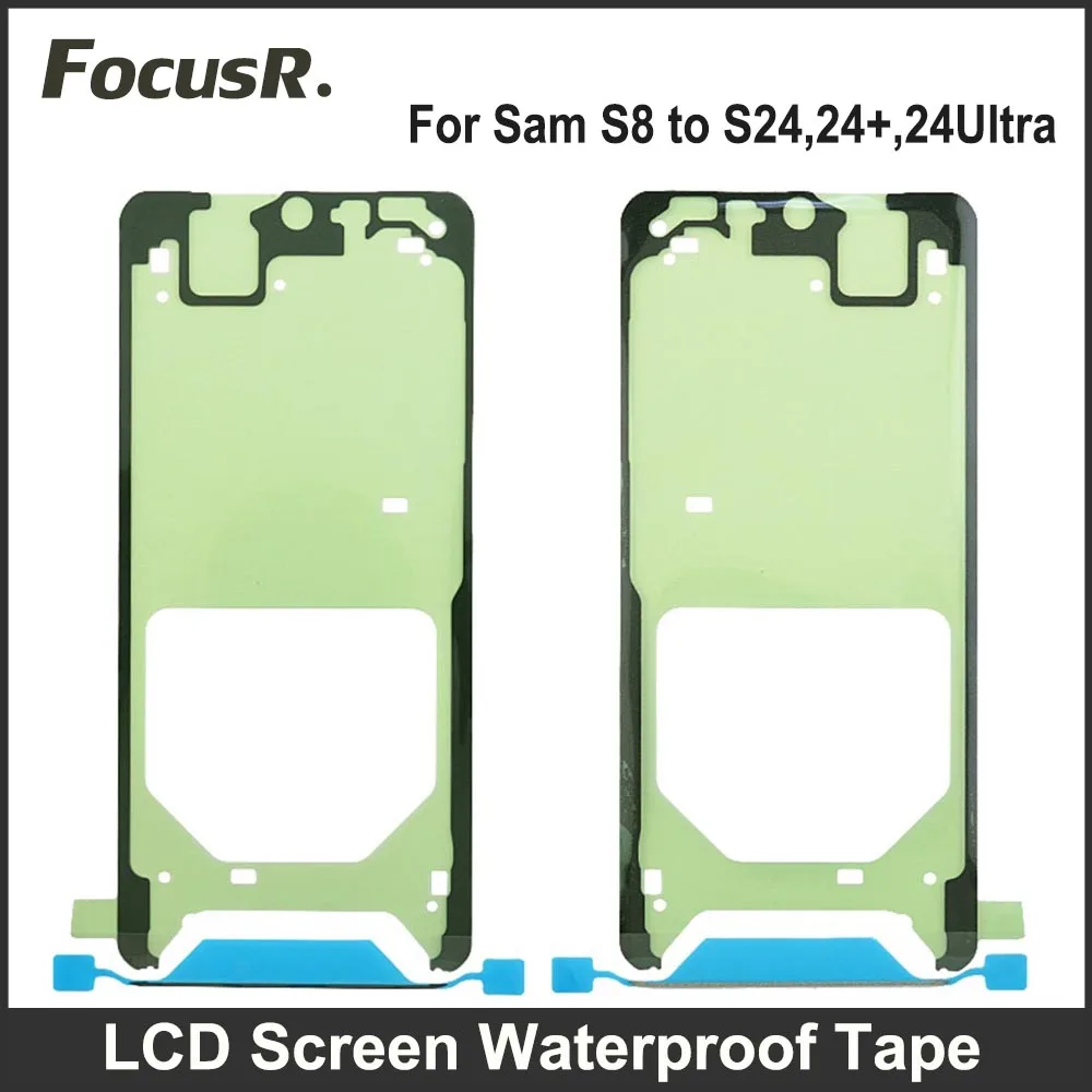 

20pcs Waterproof Frame Glue For Samsung Galaxy S24Ultra S23Plus S22 S8 Note 20 Front Bezel Adhesive Waterproof Tape Replacement