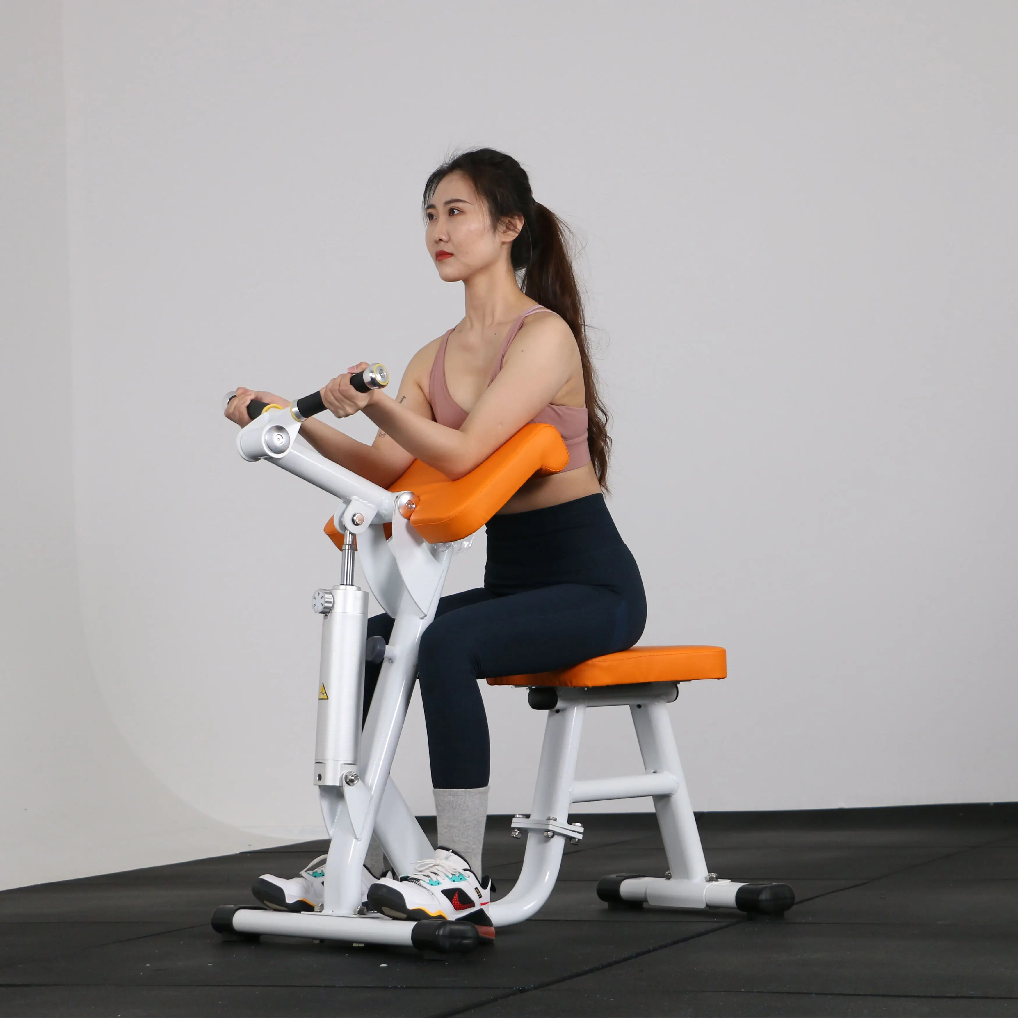 

Gym Fitness Equipment Weight Hydraulic Biceps Trainer Machine