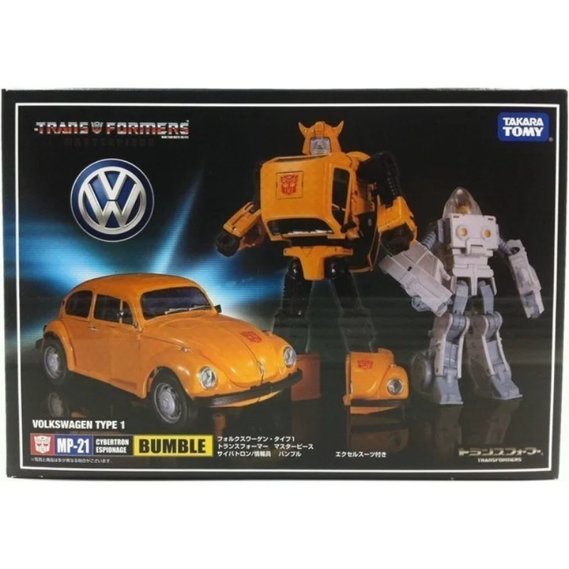 In Stock Takara Tomy Transformers Genuine MP21 Bumblebee Boxed Robot Anime Action Model Toys Gift