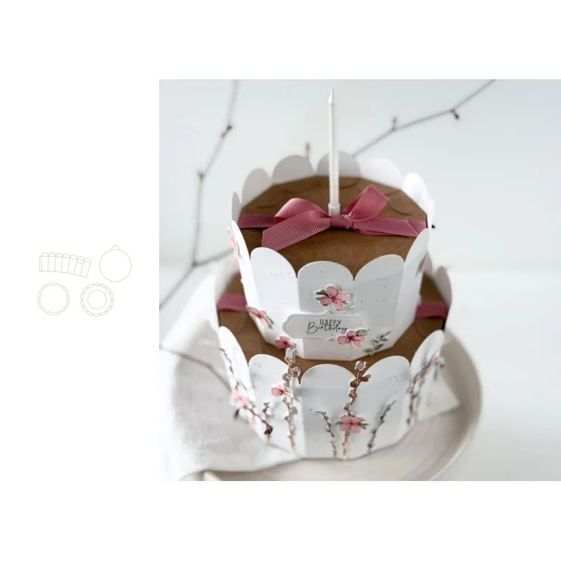 Neu eingetroffene Vorverkaufs-Stanzformen für DIY-Scrapbooking/Fotoalben, dekorative Prägung, DIY-Papierkarten