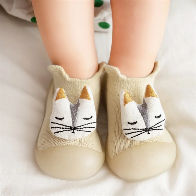 Baby Sokken Schoenen Peuter Wandelschoenen Non Slip 3d Dier Sneakers Voor Jongens Meisjes