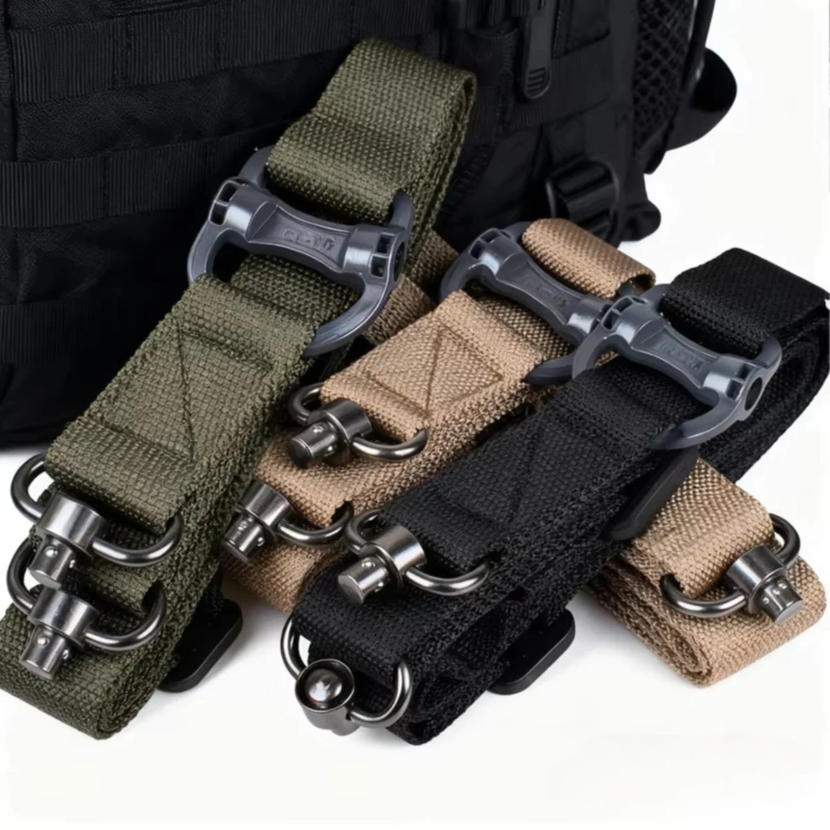 Tactical Rifle Slings Ruger Sling QD Mount 10/22 Nylon Gun Strap Metal Safety Straps For HK416 Airso*t AR10 AR15