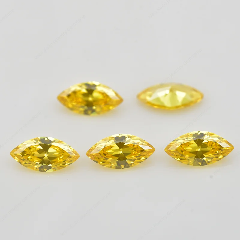 Marquise Shaped Loose Cubic Zirconia AAAAA CZ Stone 2x4mm~8x16mm Brilliant  for Jewelry Beads Wholesale