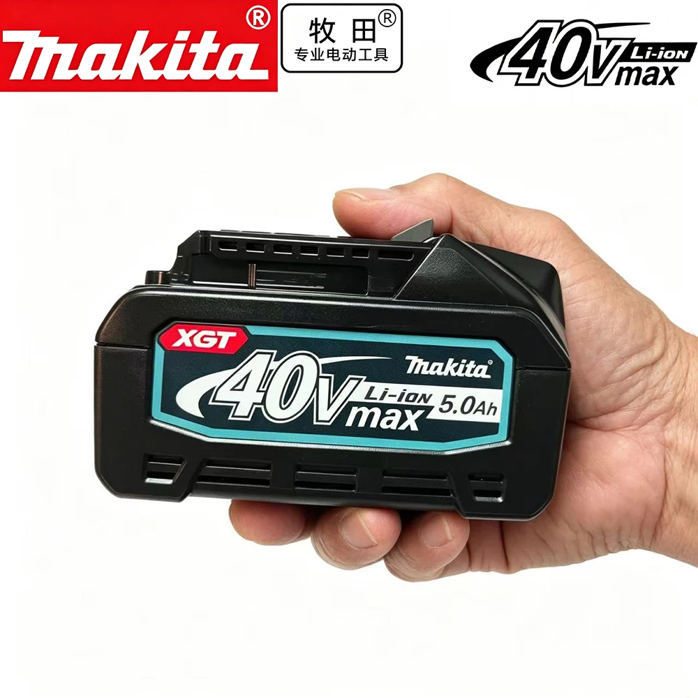 Genuine Makita BL4040 40V‑Max XGT Battery, 4.0/5.0Ah, 21700 Cells, Fully Compatible with Makita 40V Drill, Saw, Wrench, Grinder