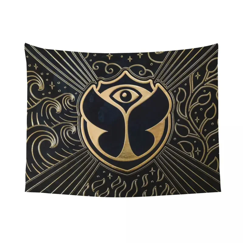 Tomorrowland Tapestries for Bedroom Dorm Belgian Electronic Dance Music Festival Hippie Wall Hanging Tapestry Home Decoration