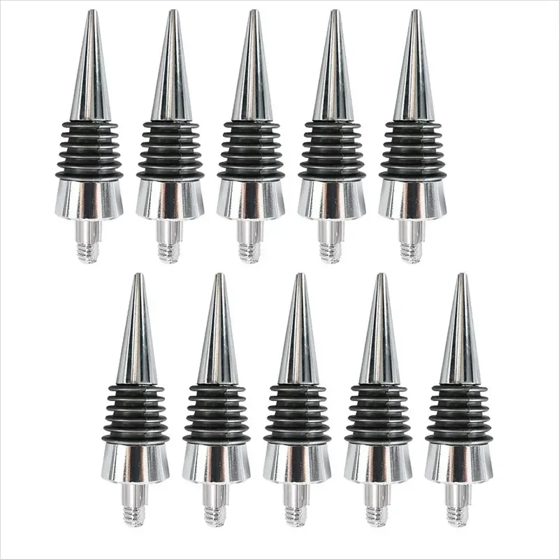 

10 Pcs Thread Wine Bottles Metal Stoppers Set,Blank Bottles Stopper Gifts for Wedding Wine Party Decantador vinho Bourbon Shaker