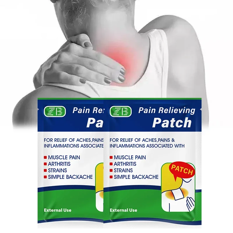 Patch médical à base de plantes pour les muscles endoloris, autocollants menthol auto-adhésifs, soins de santé, 15 pièces