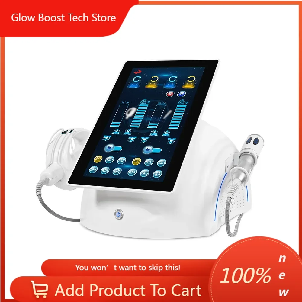 Máquina de Modelagem Corporal com Tela Touch de 15,6 Polegadas 2 em 1, Rolador de Micro-Vibração Interno