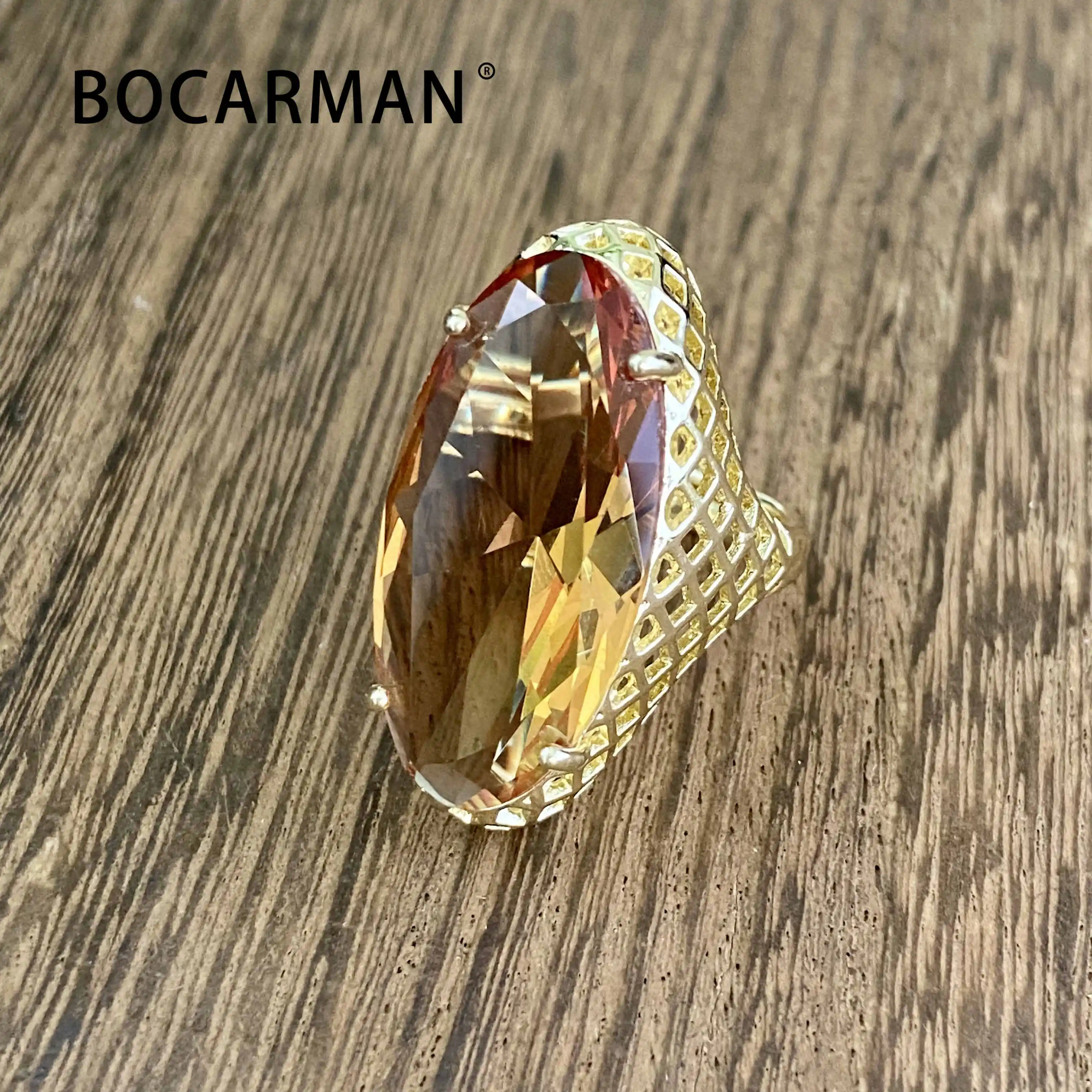 Ovaler, farbwechselnder Zultanit-Ring für Damen, lichtempfindlicher Sultanit-Edelstein, elegantes Statement-Geschenk, klassisches Design. – Detail 14