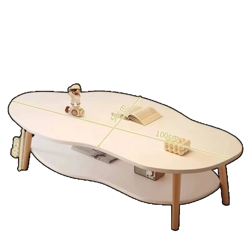 &Irregular White Coffee Tables Luxury Nordic Designer Side Coffee Tables Living Room Modern Stoliki Kawowe Nowoczesne Furniture