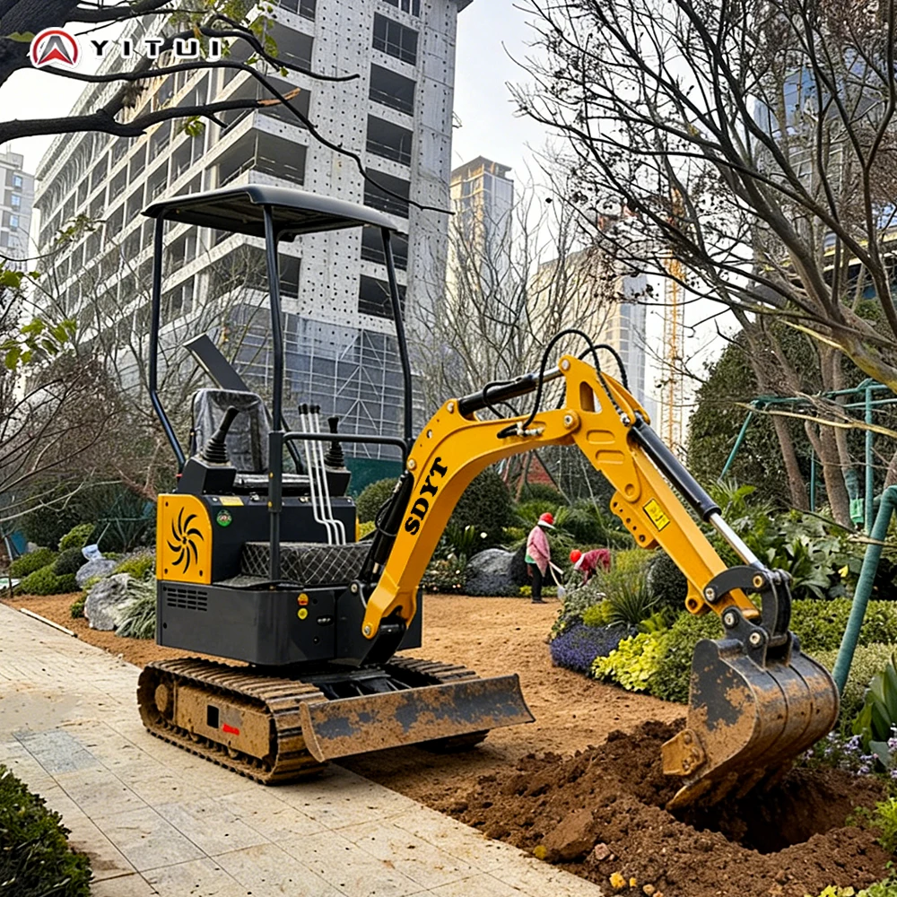 

2026 The Latest 1.5 Ton Small Crawler Excavator Suitable For A Variety Of Scenarios Mini Excavator Support Customized