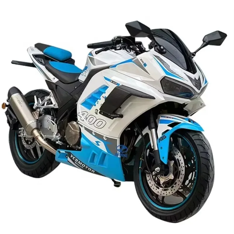 Latest Model Motorcycles 150KM/H Gas Powered Gas Motorcycles 400cc Street Bike Racing Motorcycle