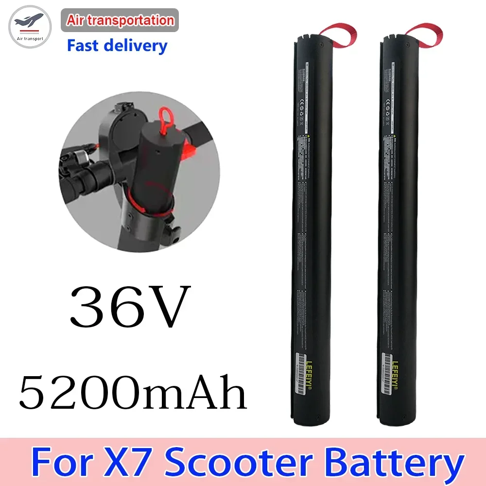 

36V 5200mAH hx x7 Scooter Replace Rechargeable Lithium Battery Pack 187Wh , HX Scooter Battery Accessories