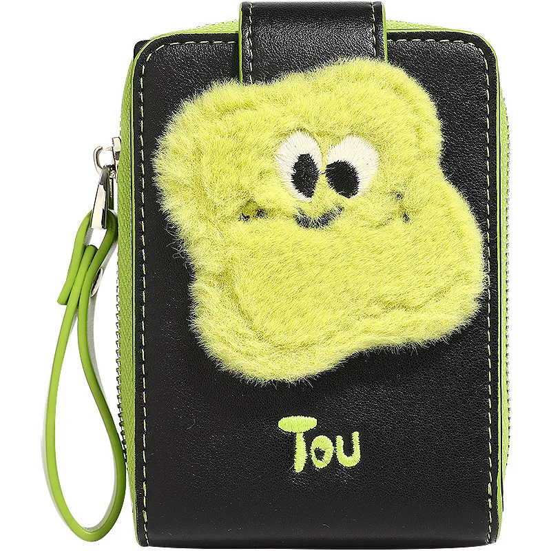 

TOUTOU Cute Card Holder for Women Original Designer 2024 New Print Multi-function Wallet Driver's License Universal Coin Purse